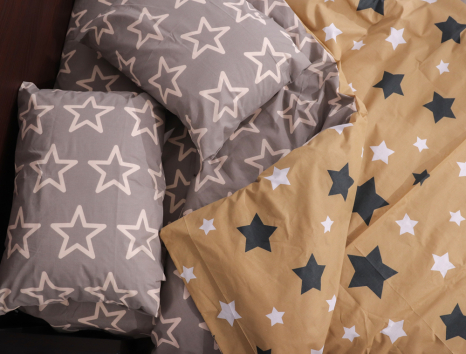 Сімейний набір постільної білизни із Бязі "Gold" №154888AB Черешенка™