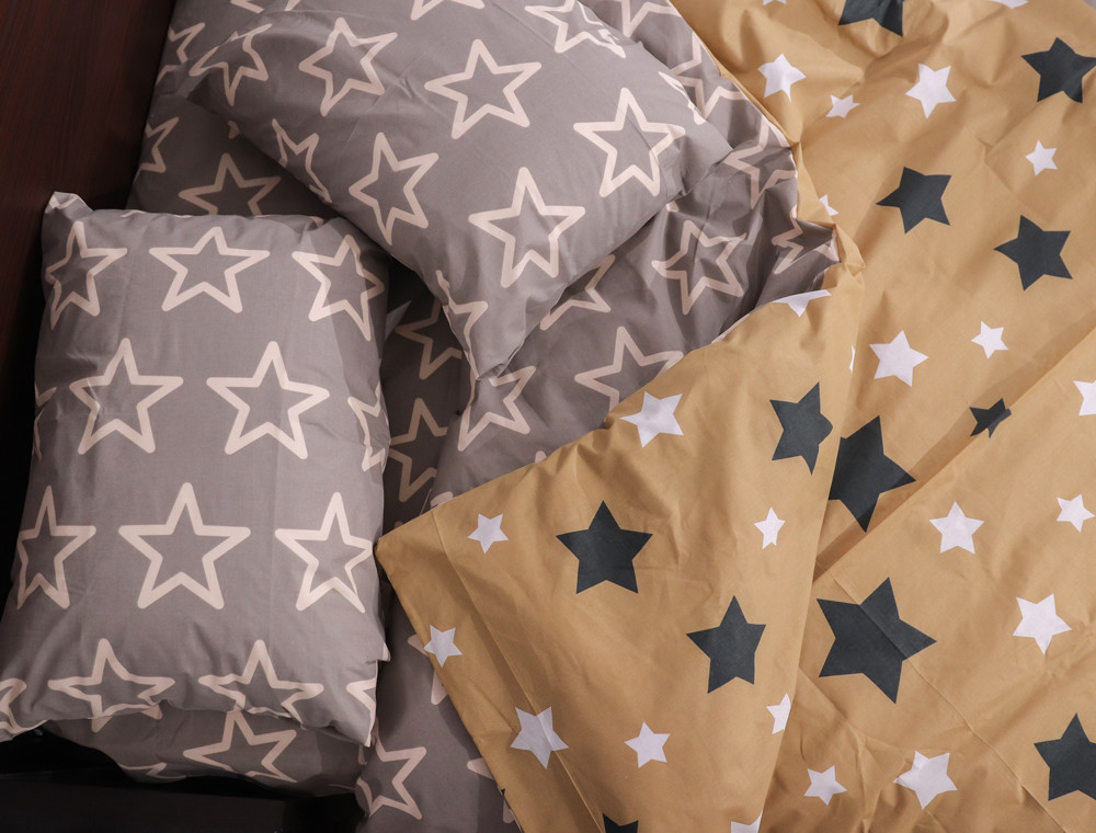 Сімейний набір постільної білизни із Бязі "Gold" №154888AB Черешенка™