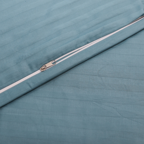 Двоспальний набір постільної білизни 180*220 з Страйп Сатину №544111