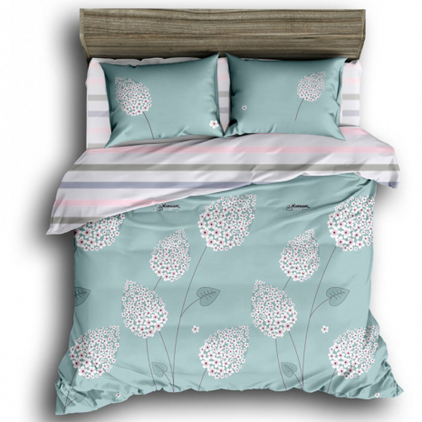 Ткань для постельного белья Сатин S-75-2 (A+B) - (60м+60м)