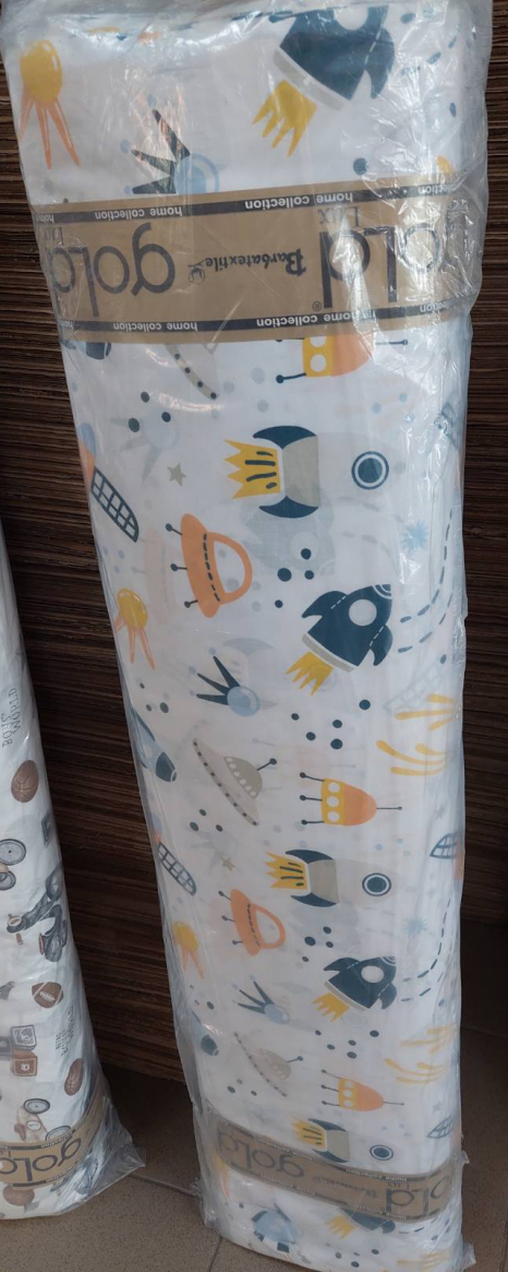 Ткань для постельного белья Бязь "Gold" Lux детская GLB4704