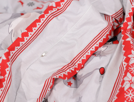 Семейный набор хлопкового постельного белья из Фланели №954628 Черешенка™