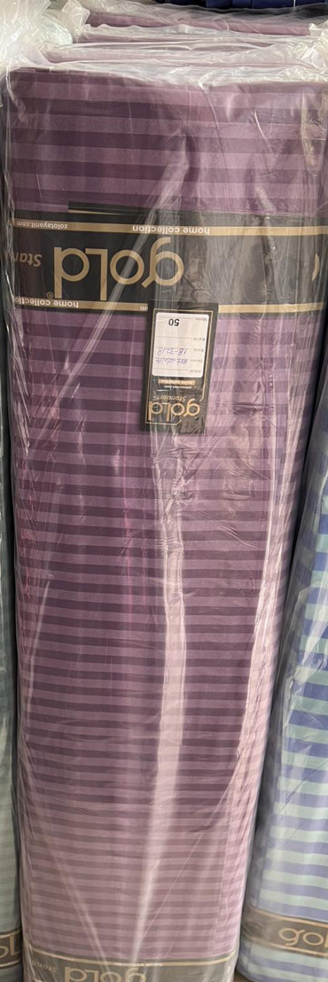 Тканина для постільної білизни Бязь "Gold" Lux однотонна GLS100Fuchsia (50м)