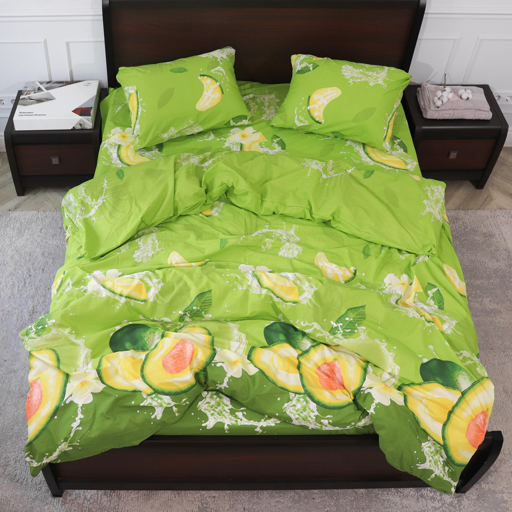 Семейный набор хлопкового постельного белья из Бязи "Gold" №151758 Черешенка™