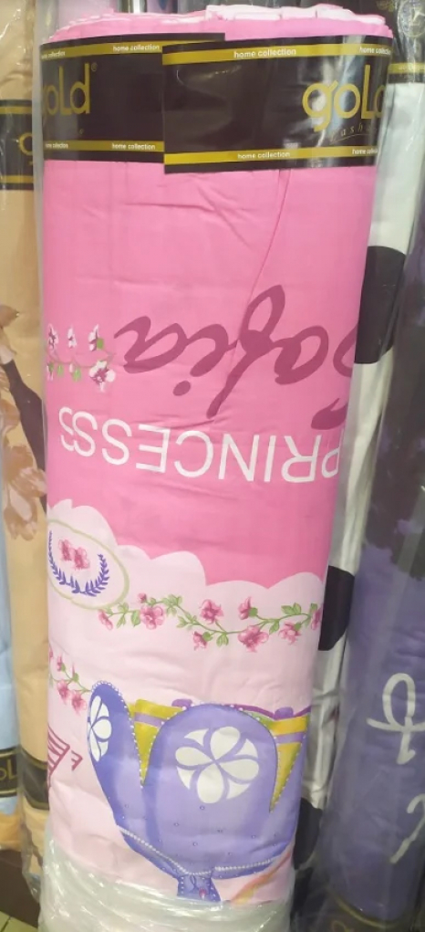 Ткань для постельного белья Бязь "Gold" Lux детская "Принцесса софия" GLB176