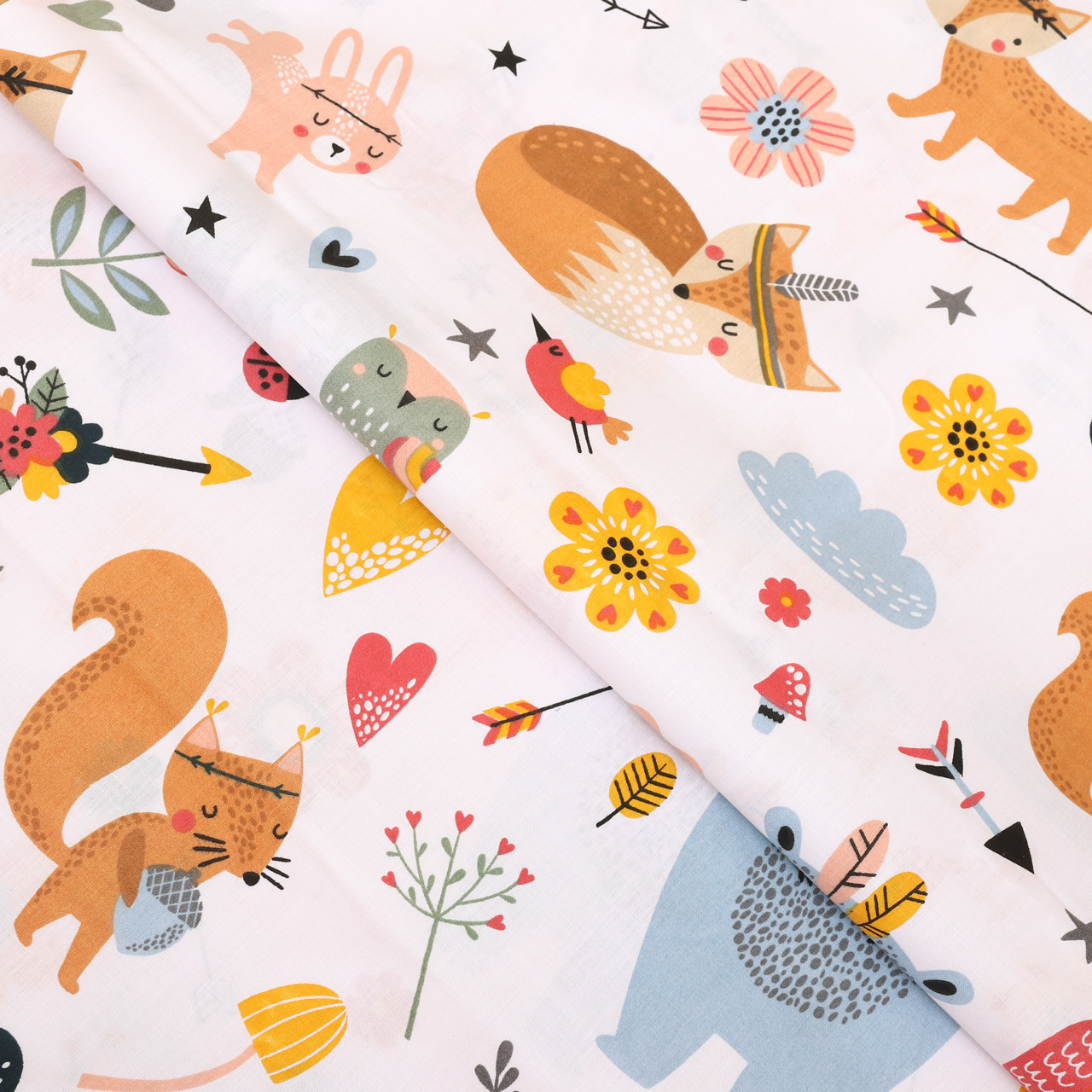 Хлопковая ткань для постельного белья детская CTB1001