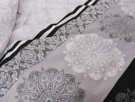 Двоспальний набір постільної білизни 180*220 із Бязі "Gold" №151433 Черешенка™