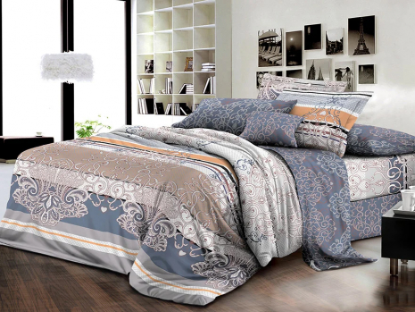 Тканина для постільної білизни Ранфорс R-2F6770 (A+B) - (60м+60м)