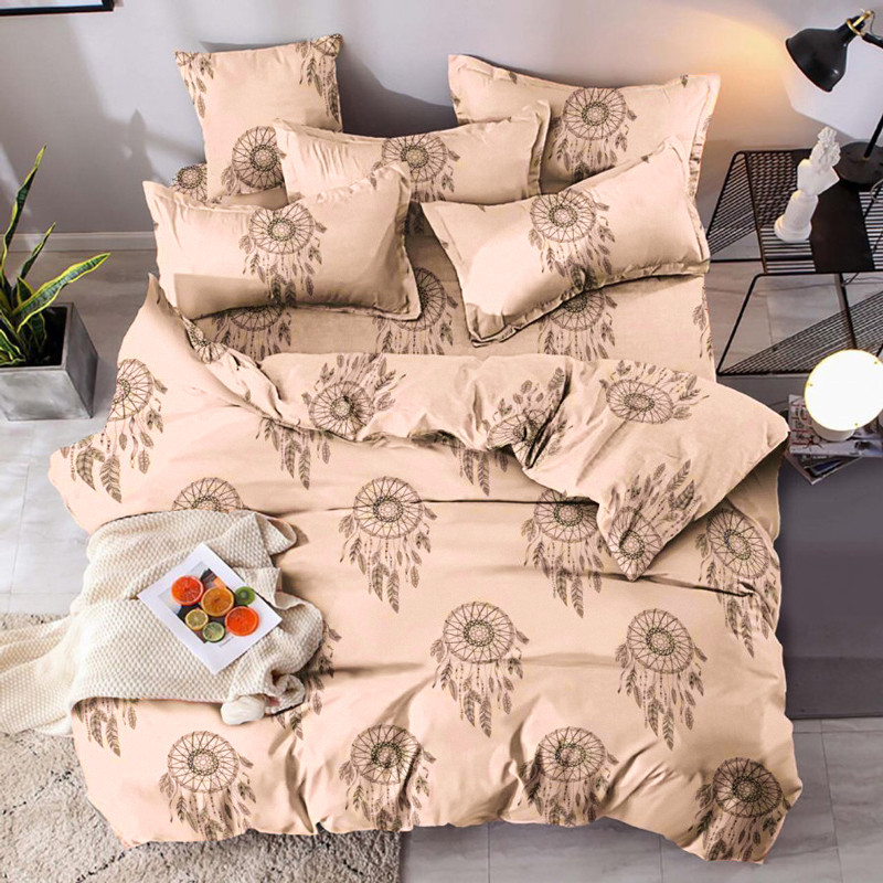 Євро-максі набір постільної білизни 200*220 із Бязі "Gold" №153929 Черешенка™