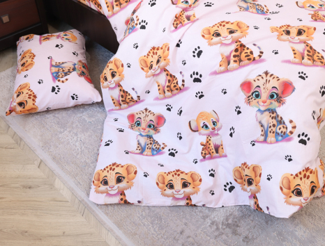 Полуторный набор постельного белья 150*220 из Бязи "Gold" №168127  Черешенка™