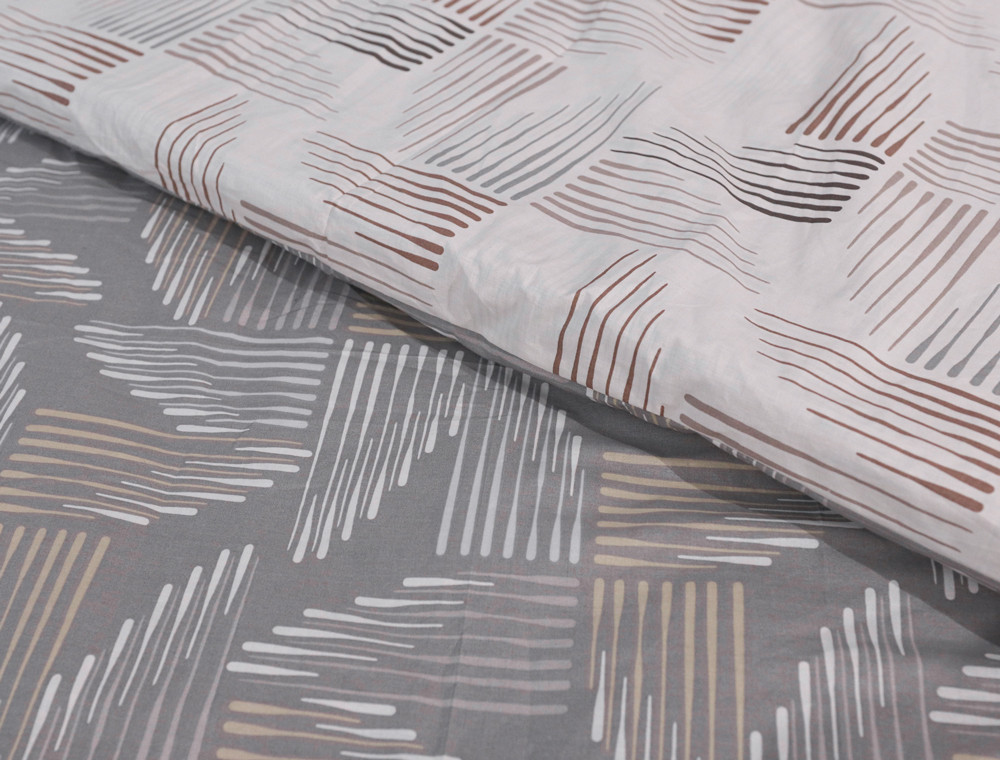 Двоспальний набір постільної білизни 180*220 із Бязі "Gold" №151226АВ Черешенька™