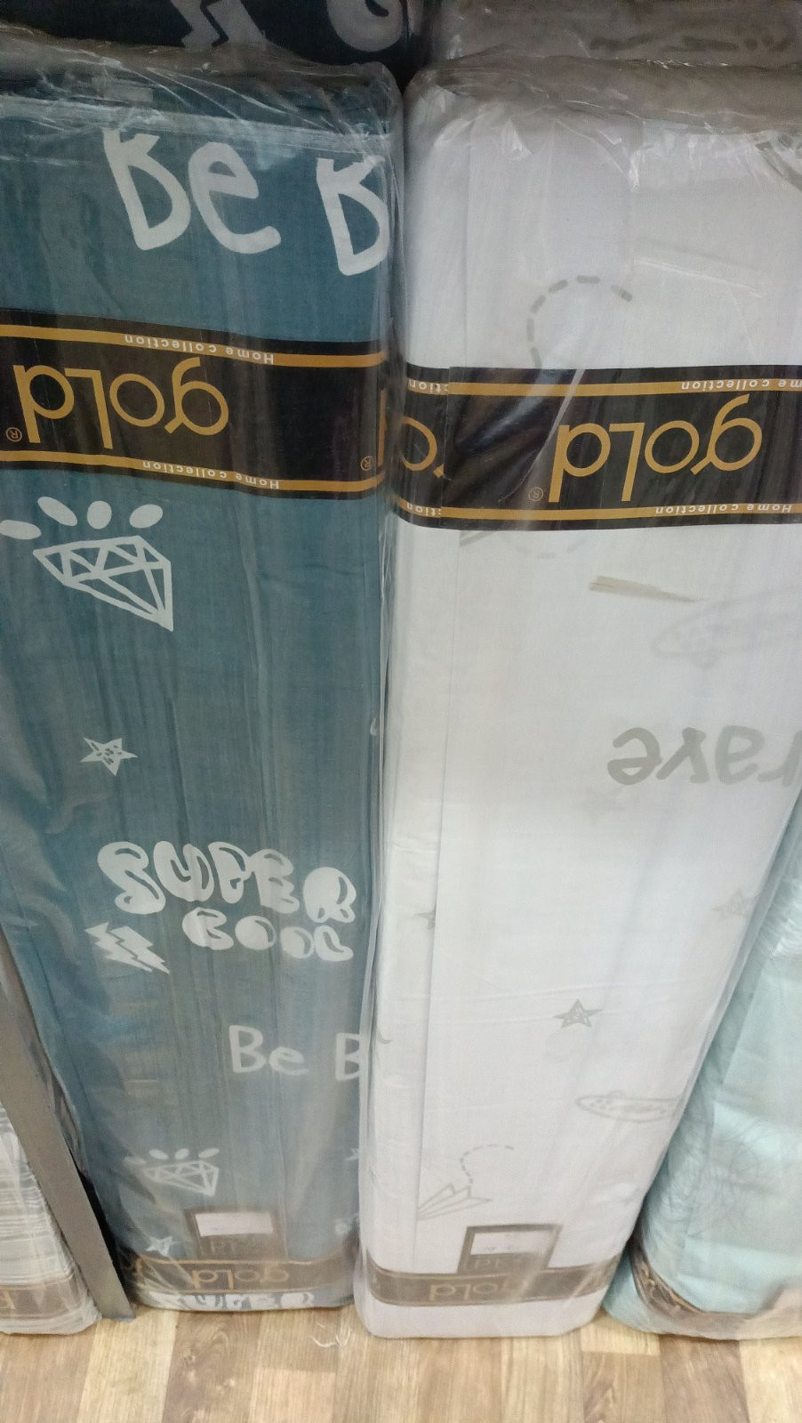 Тканина для постільної білизни Бязь "Gold" Lux "Бути хоробрим" GL1678 (A+B) - (50м+50м)