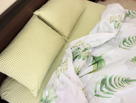 Двуспальный набор постельного белья 180*220 из Ранфорса №1831AB Черешенка™