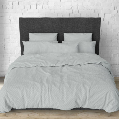 Ткань для постельного белья Бязь "Gold" Lux с ромбами GL149romb (50м)