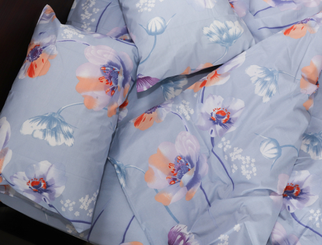 Семейный набор хлопкового постельного белья из Бязи "Gold" №153562 Черешенка™