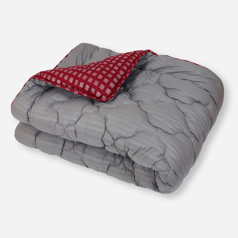 Двоспальна ковдра мікрофібра/холофайбер двостороння №40114