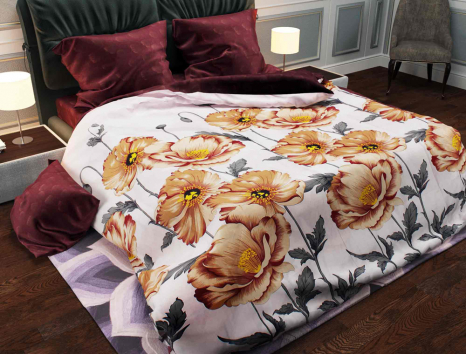 Тканина для постільної білизни Бязь "Gold" Lux GL630 (A+B) - (50м+50м)