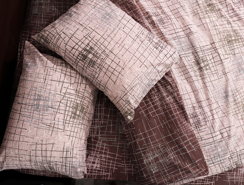 Двуспальный набор постельного белья 180*220 из Бязи "Gold" №157867AB Черешенка™