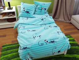 Тканина для постільної білизни Бязь "Gold" Lux GL2954