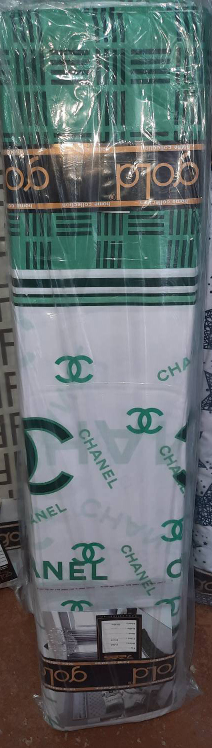 Тканина для постільної білизни Бязь "Gold" Lux GL3692green