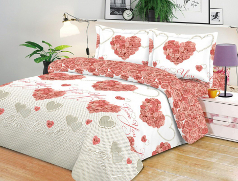 Тканина для постільної білизни Поліестер 75 PL2239 (60м)