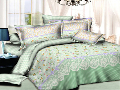 Тканина для постільної білизни Ранфорс R1677 (60м)