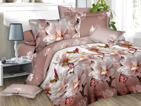 Тканина для постільної білизни Полісатин 135 SP135-XHYR-1519 (60м)