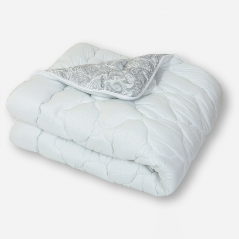 Полуторное одеяло микрофибра/холлофайбер двустороннее №40108