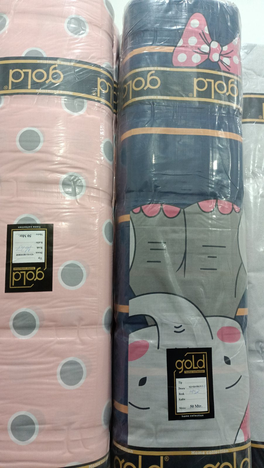 Ткань для постельного белья Бязь "Gold" Lux детская GLB245 (A+B) - (50м+50м)