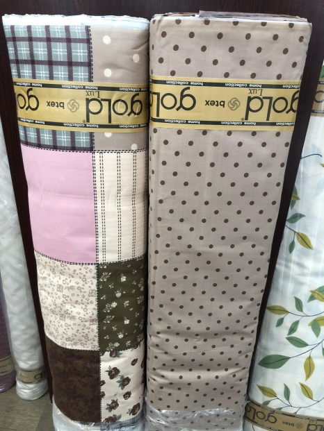 Тканина для постільної білизни Бязь "Gold" Lux GL5076 (A+B) - (50м+50м)