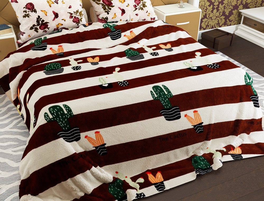 Евро флисовый плед №33606