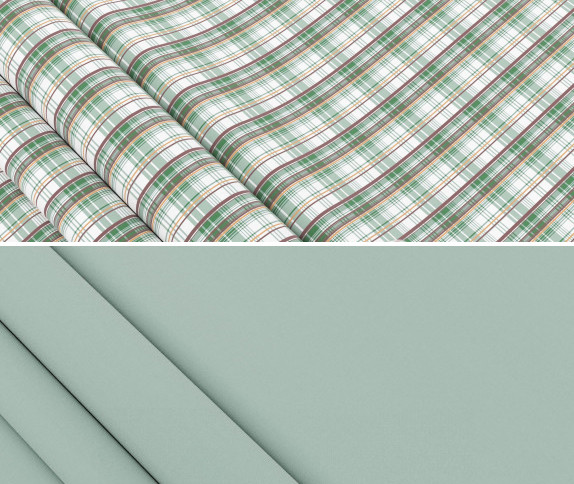 Ткань для постельного белья Бязь "Gold" Lux GL8071 (A+B) - (50м+50м)