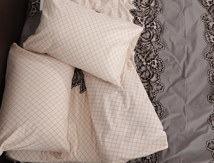 Полуторний набір постільної білизни 150*220 із Бязі "Gold" №155270 Черешенька™