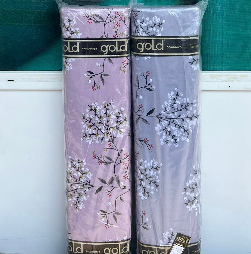 Тканина для постільної білизни Бязь "Gold" Lux GL3326(A+B) - (50м+50м)