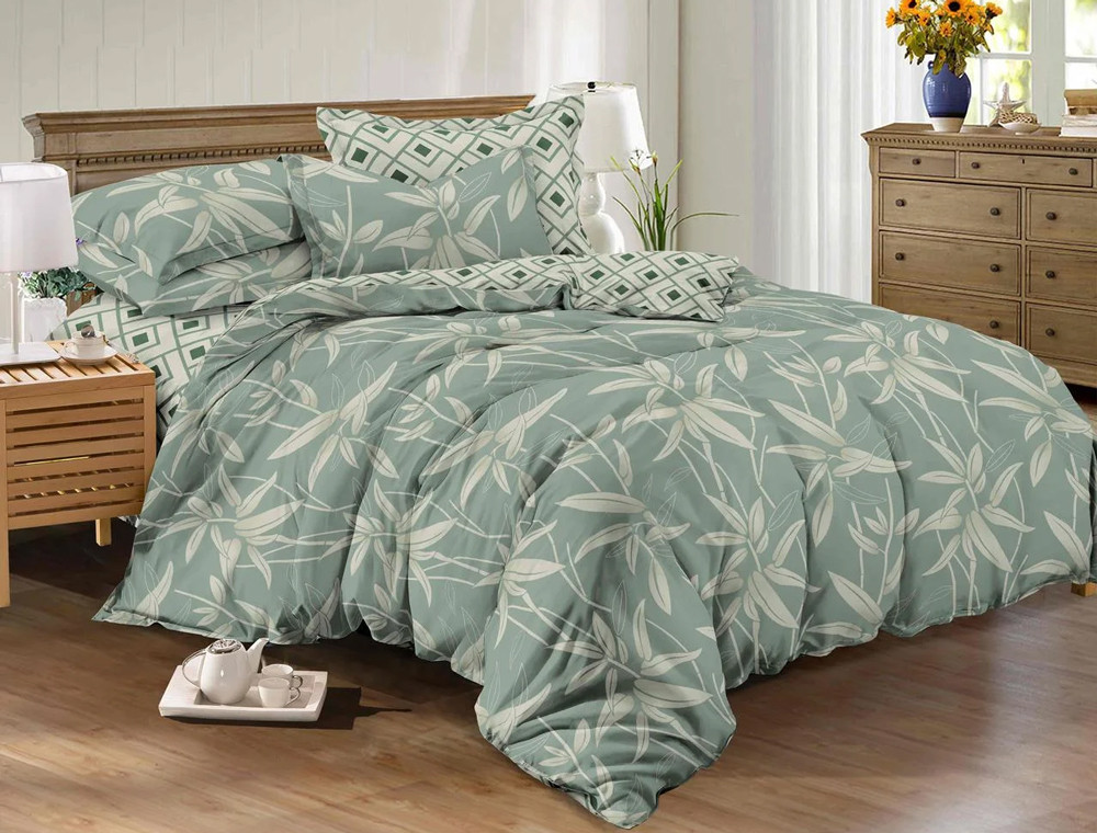 Ткань для постельного белья Сатин S38-2 (A+B) - (60м+60м)