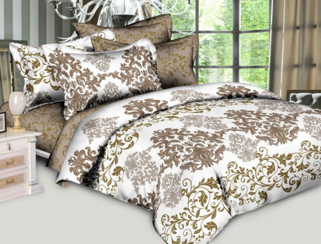 Тканина для постільної білизни Сатин S29-2 (A+B) - (60м+60м)