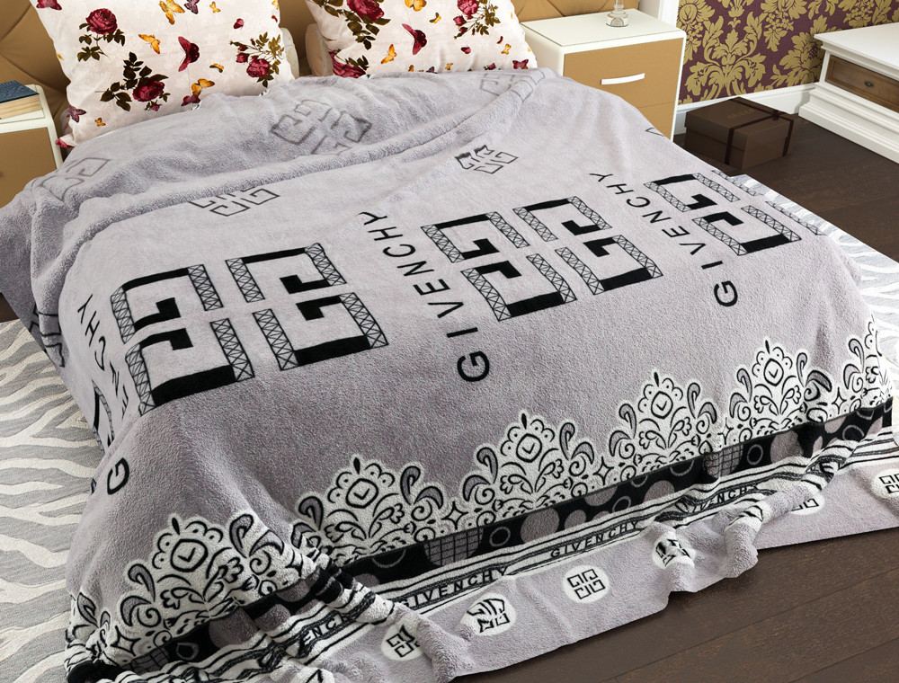 Полуторний флісовий плед №33559