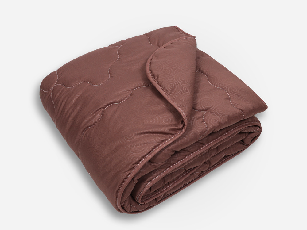 Двоспальна літня ковдра мікрофібра/синтепон №41083