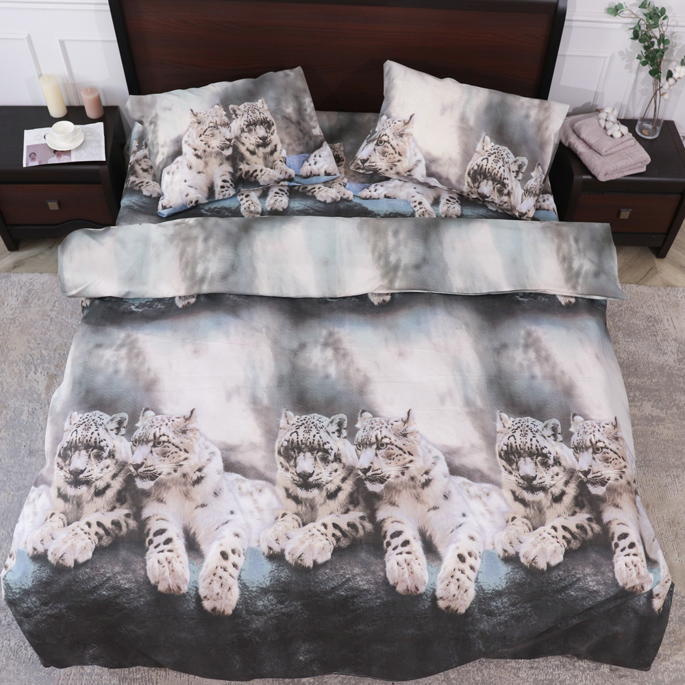 Полуторний набір постільної білизни 150*220 із полікотону №203795 Черешенька™