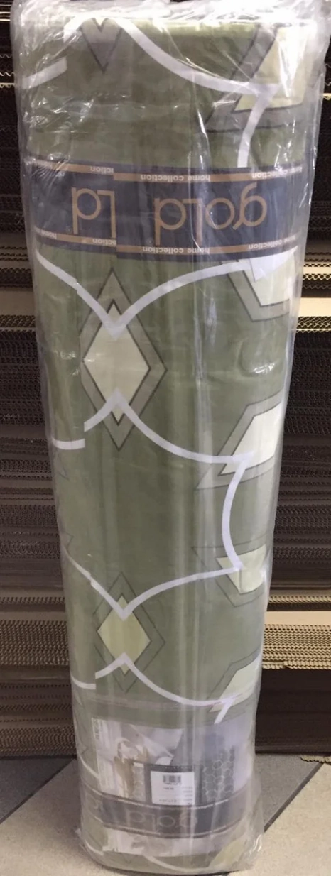 Ткань для постельного белья Бязь "Gold" Lux "Неизведанность (зеленый)" GL3908