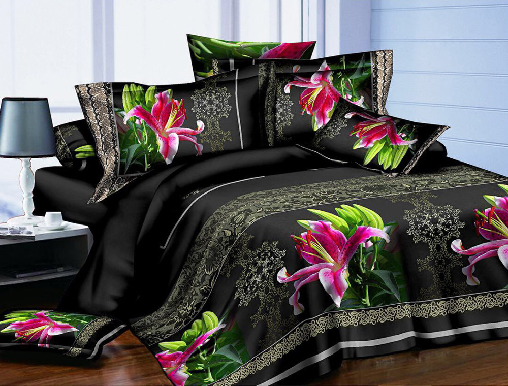 Евро макси набор постельного белья 200*220 из Ранфорса №182211 Черешенка™