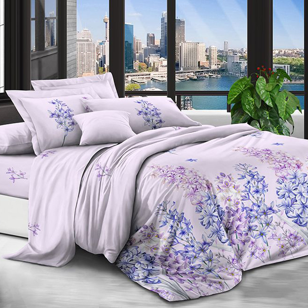 Полуторний набір постільної білизни 150*220 із полікотону №206163 Черешенька™