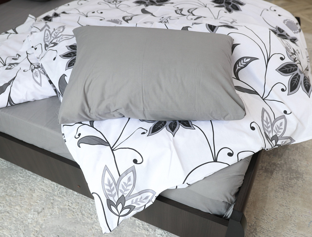 Полуторний набір постільної білизни 150*220 із Бязі "Gold" №151407AB Черешенка™