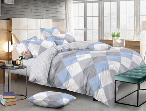 Тканина для постільної білизни Сатин S-67-3 (A+B) - (60м+60м)