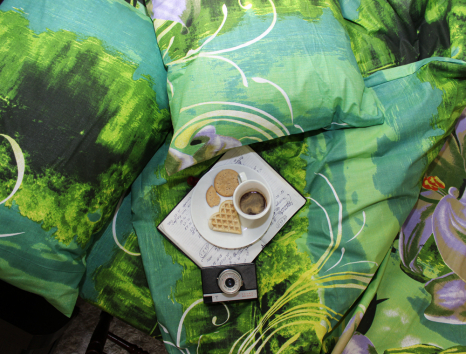 Двоспальний набір постільної білизни 180*220 із Бязі "Gold" №1513000 Черешенка™