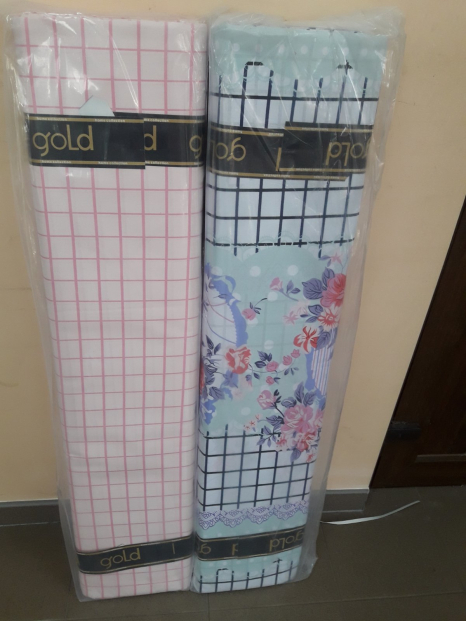 Тканина для постільної білизни Бязь "Gold" Lux GL1756 (A+B) - (50м+50м)