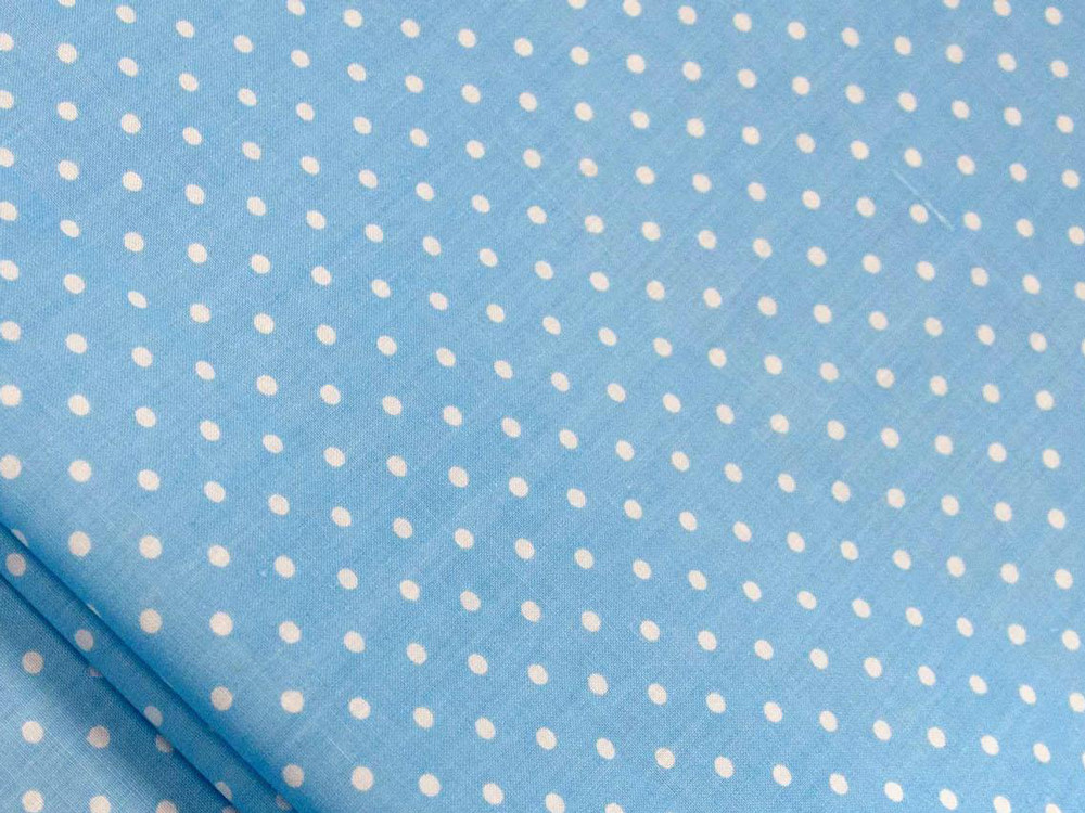 Ткань для постельного белья Бязь "Gold" Lux GL4661blue