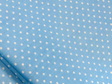 Ткань для постельного белья Бязь "Gold" Lux GL4661blue