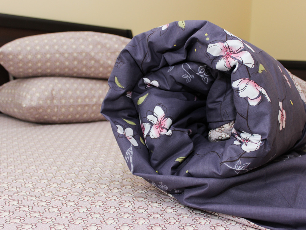 Сімейний набір постільної білизни із Бязі "Gold" №157532AB Черешенка™