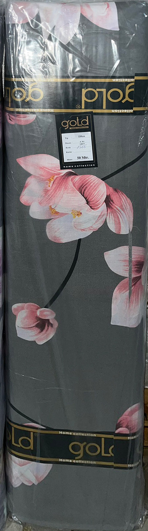 Тканина для постільної білизни Бязь "Gold" Lux GL36100grey